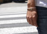 VERO - pulsera personalizable medalla plata 13mm